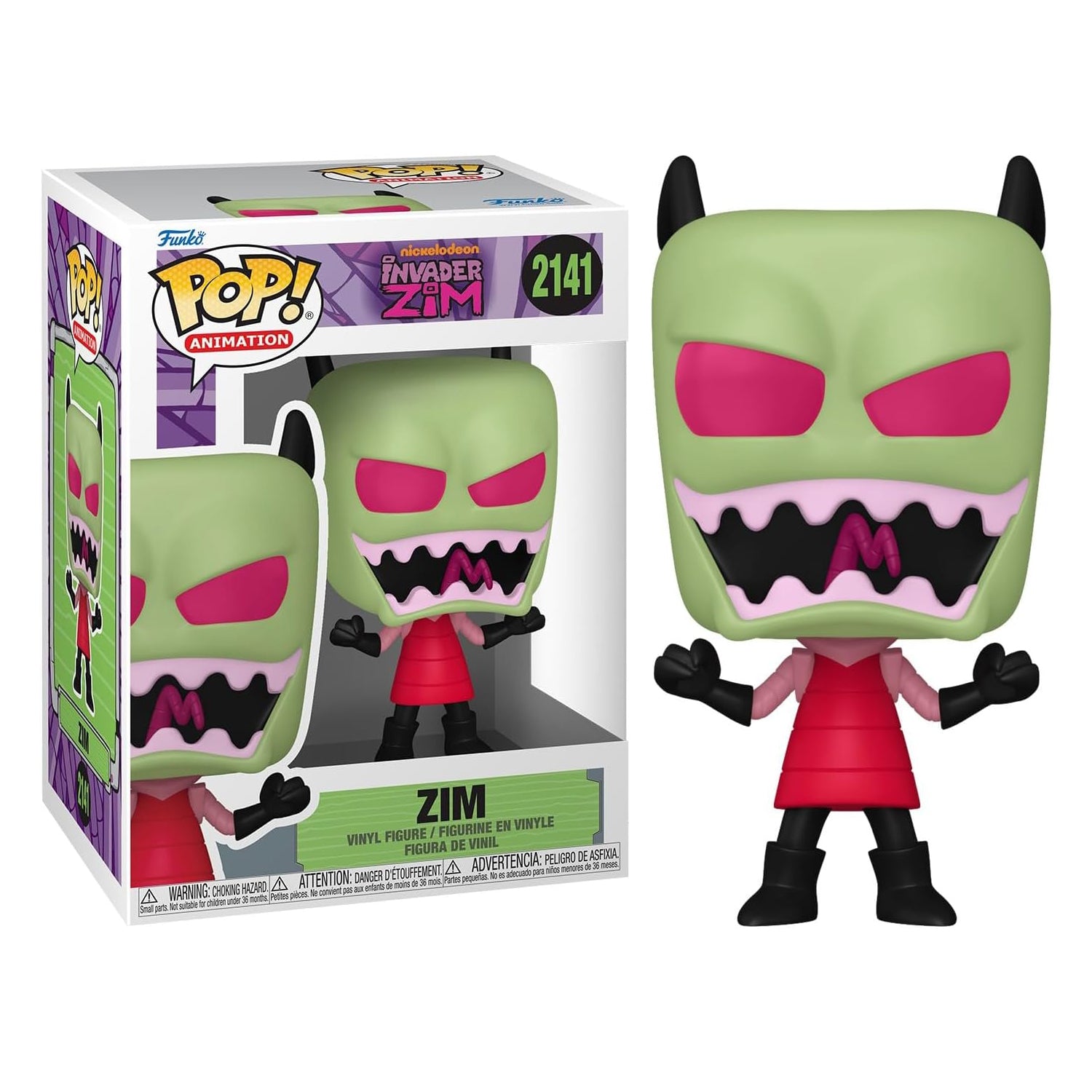 Funko POP! Animation #2141: Invader ZIM - Zim