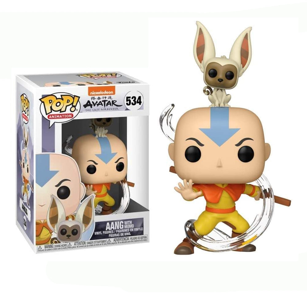 Funko POP! Animatino #534: Avatar the Last Airbender - Aang with Momo