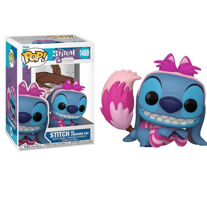 Funko Pop! Stitch In Costume Cheshire – Vinile Da Collezione 9,5 Cm – Regalo Perfetto Per Fan Disney