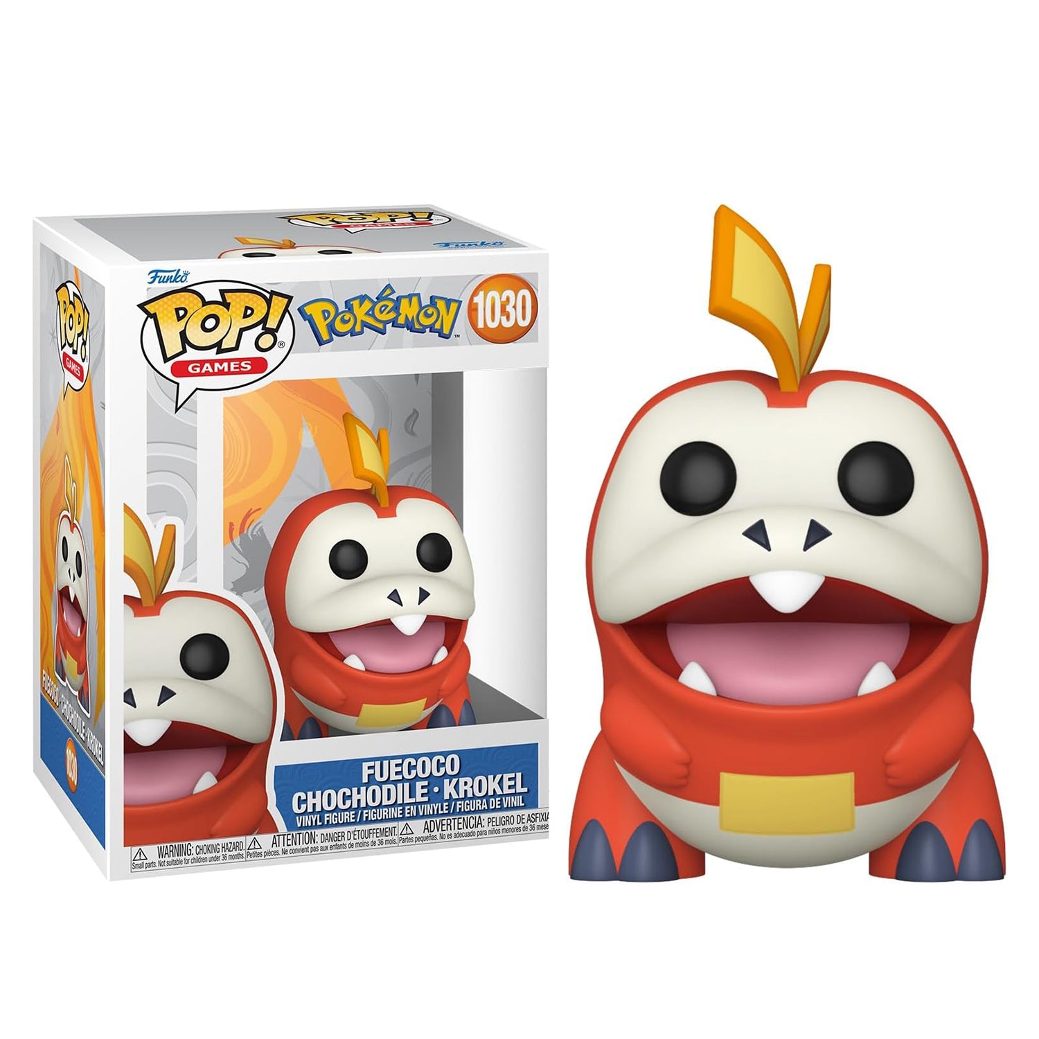 Funko POP! Games #1030: Pokémon - Fuecoco