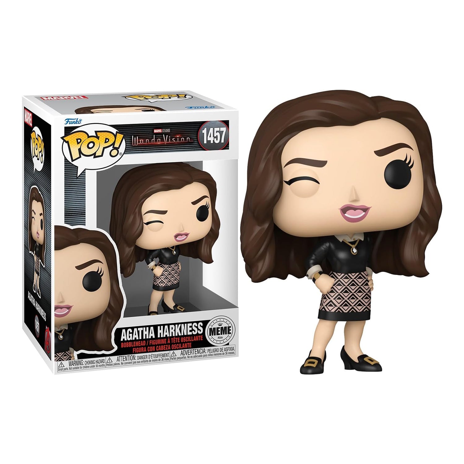 Funko POP! Television #1457: Wandavision Agatha Harkness (MEME)