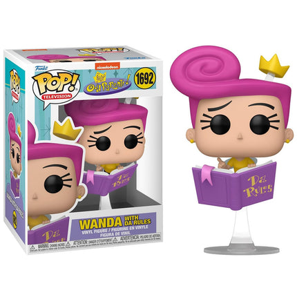 Funko POP! Television #1692: Fairly Odd Parents - Wanda with Da Rules