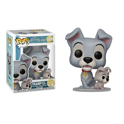 Funko POP! Disney #1554: Lady and The Tramp - Tram with Puppy