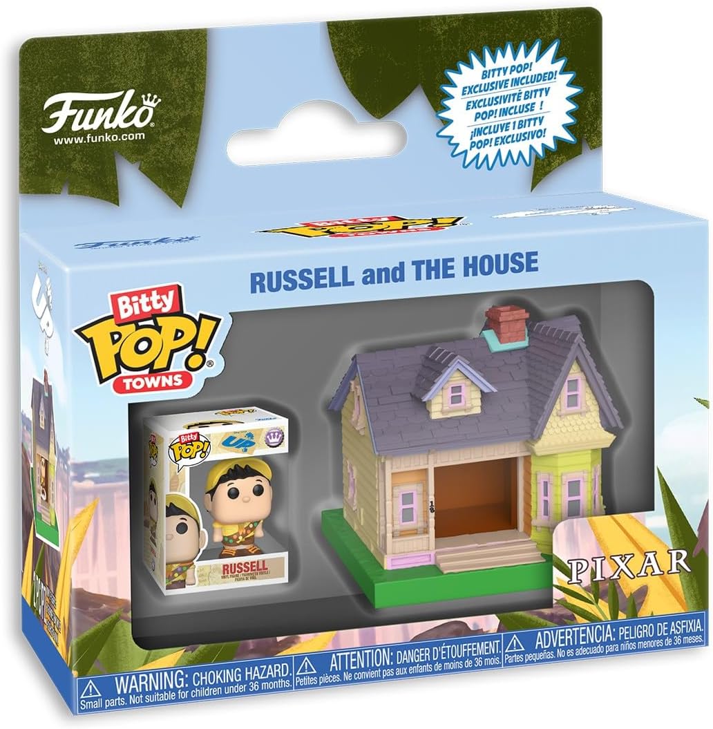 Funko Pop Bitty Town: Pixar's Up - Russell and The House