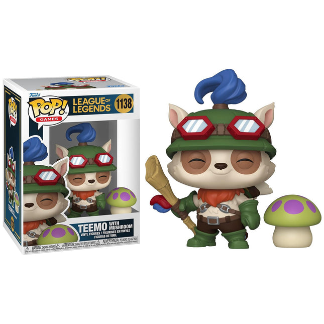 Funko POP! Games #1138: League of Legends - Teemo with Shroom