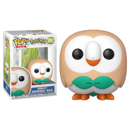 Funko POP! Games #1092: Pokemon - Rowlet