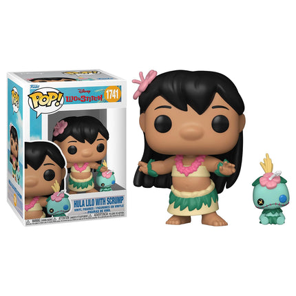 Funko POP! #1741: Lilo & Stitch - Hula Lilo With Scrump