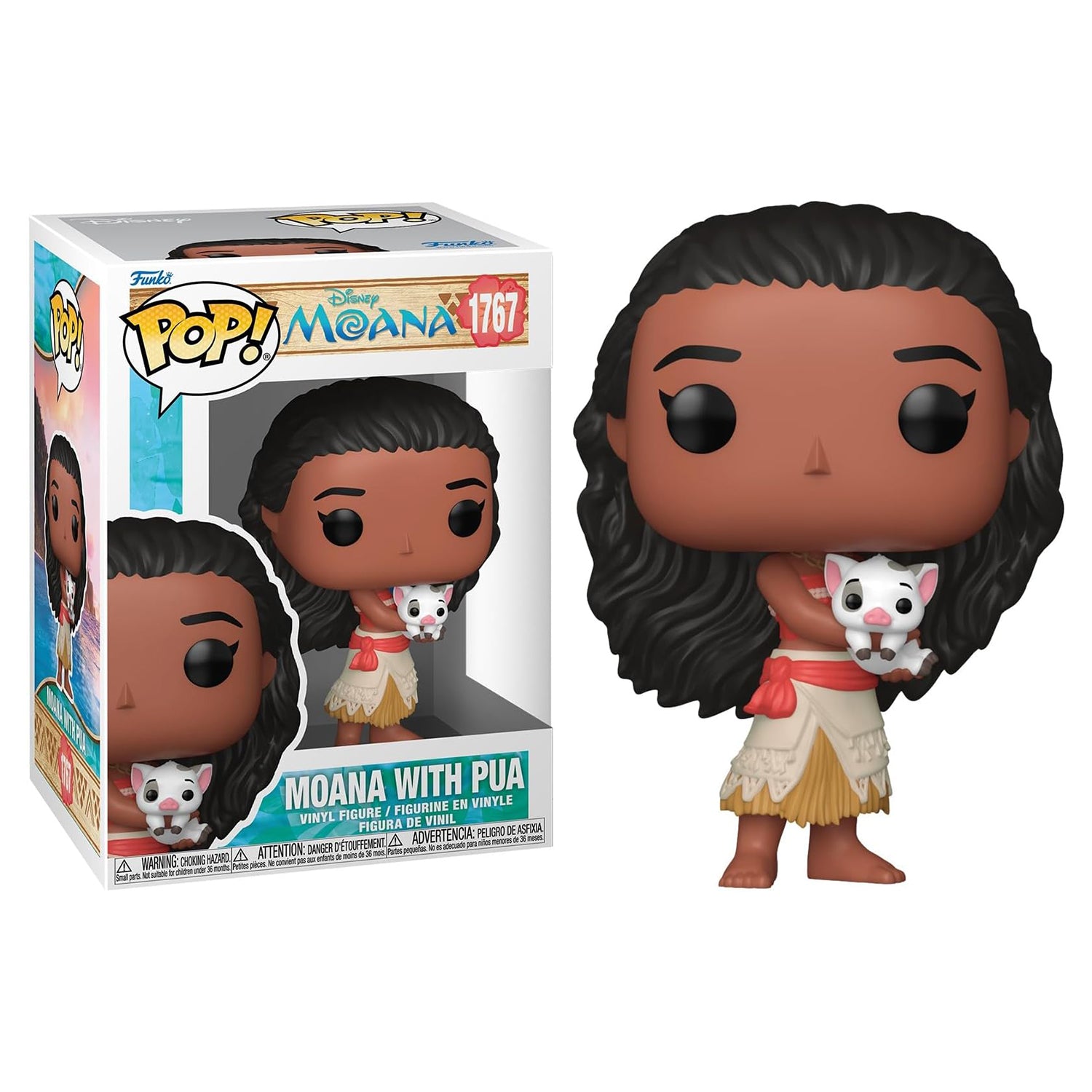 Funko POP! #1767: Disney's Moana - Moana with Pua
