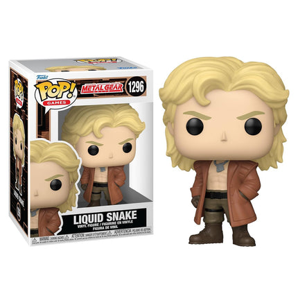 Funko POP! Games #1296: Metal Gear Solid - Liquid Snake
