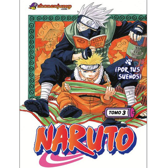 Naruto Vol 03 (PANINI) "Spanish Edition" Paperback