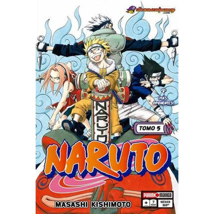 Naruto Vol 5 (PANINI) "Spanish Edition" Paperback