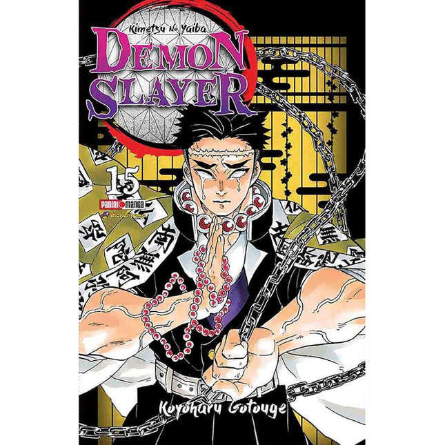 Demon Slayer Vol 15 (PANINI) "Spanish Edition" Paperback