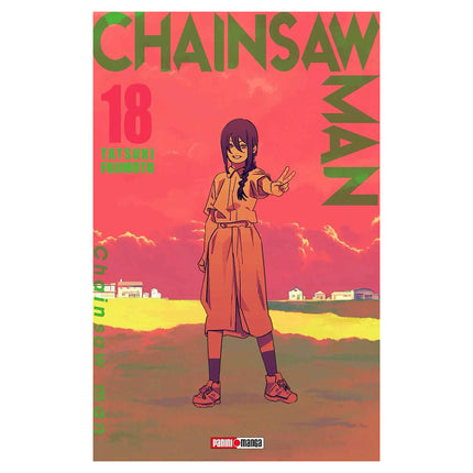 CHAINSAW MAN Vol 18 (PANINI) "Spanish Edition" Paperback
