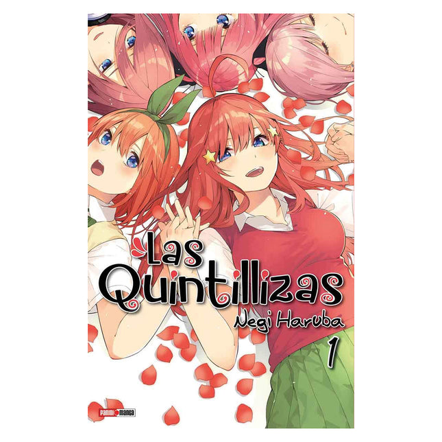The Quintessential Quintuplets Vol 01 (PANINI) "Spanish Edition" Paperback