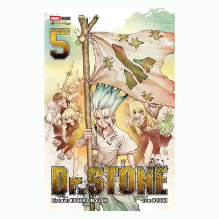Dr. Stone Vol 05 (PANINI) "Spanish Edition" Paperback