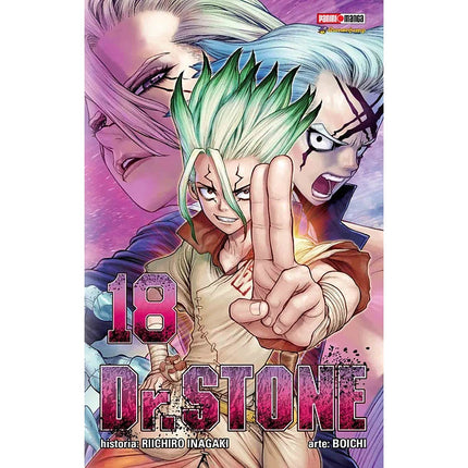 Dr. Stone Vol 18 (PANINI) "Spanish Edition" Paperback