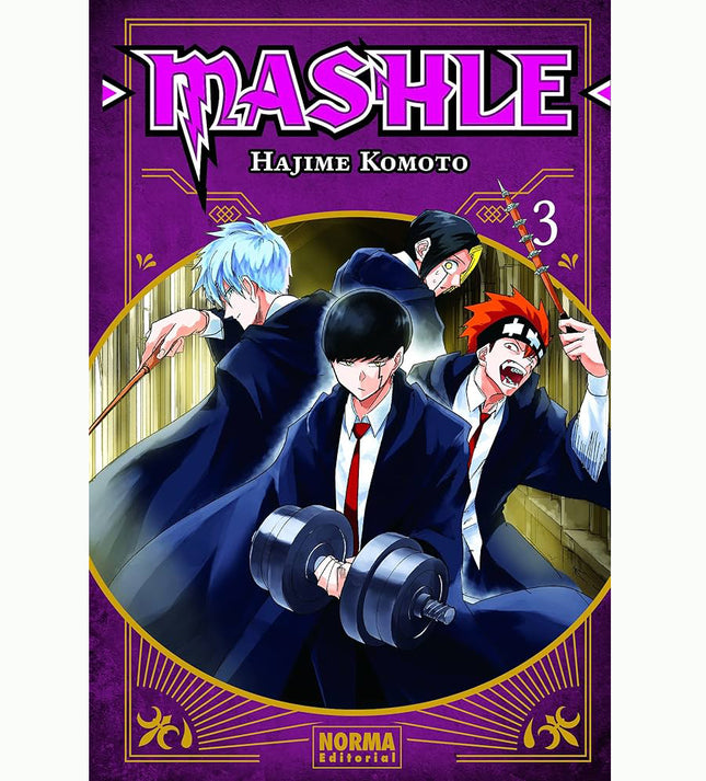 Mashle Vol. 03 (NORMA) Paperback (SPANISH EDITION)