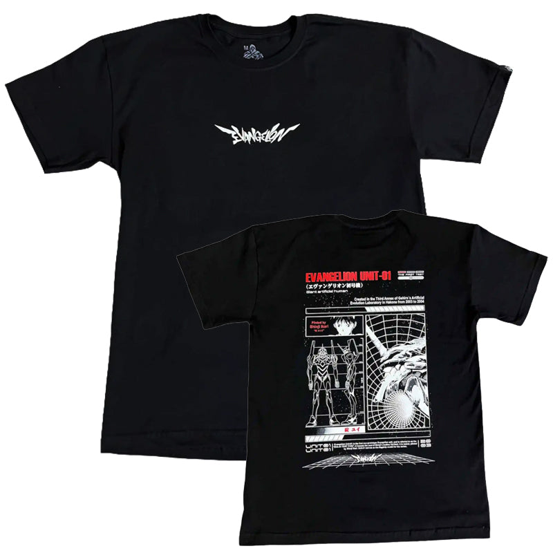 Camisa Oversize Evangelion Camiseta Unisex Oversize Rock Dreams