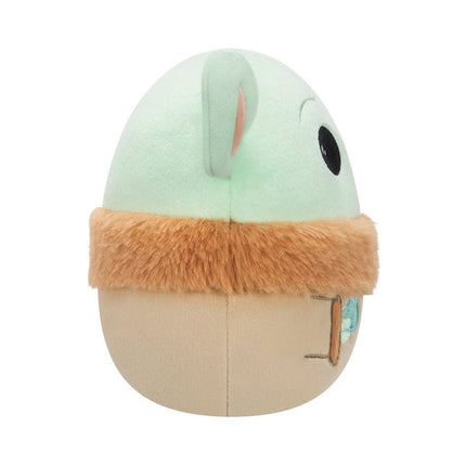 Squishmallows Star Wars The Mandalorian Grogu Eating Plush