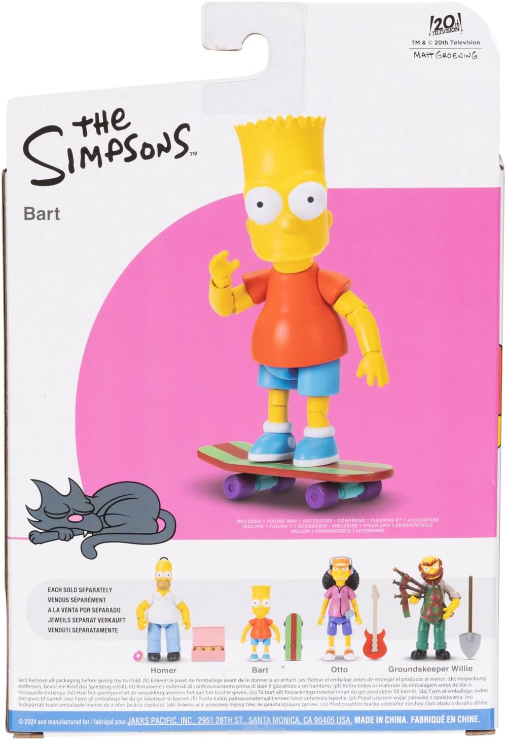 The Simpsons 5" Bart Collectible Action Figure