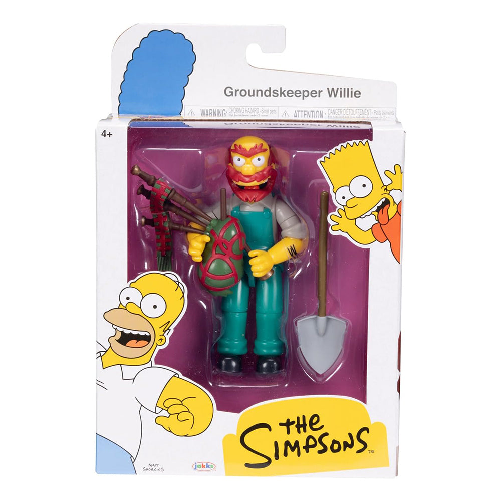 The Simpsons 5" Groundskeeper Willie Collectible Action Figure