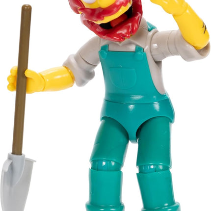 The Simpsons 5" Groundskeeper Willie Collectible Action Figure