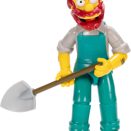 The Simpsons 5" Groundskeeper Willie Collectible Action Figure