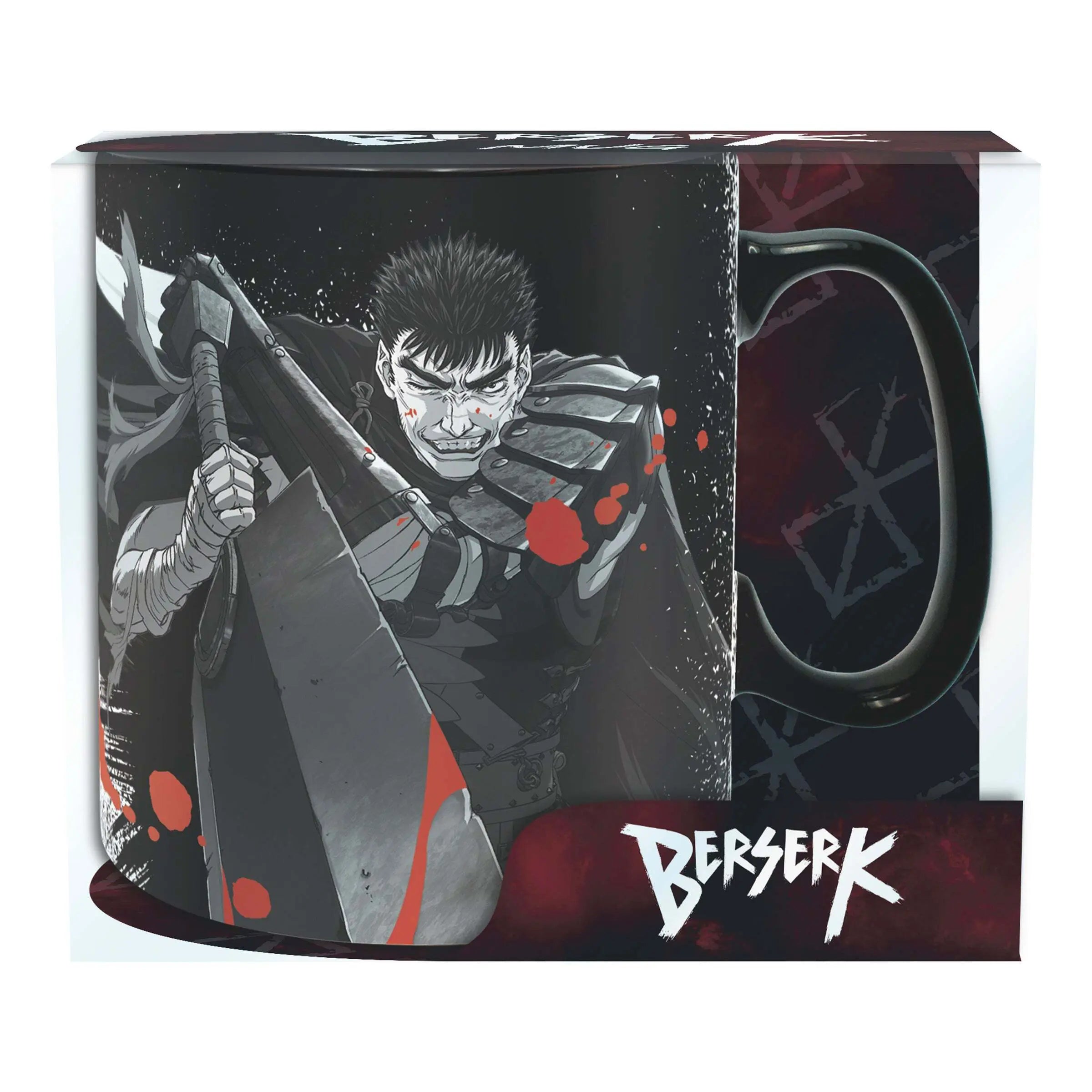 Berserk Guts & Griffith Ceramic Coffee Tea Mug 16 Oz