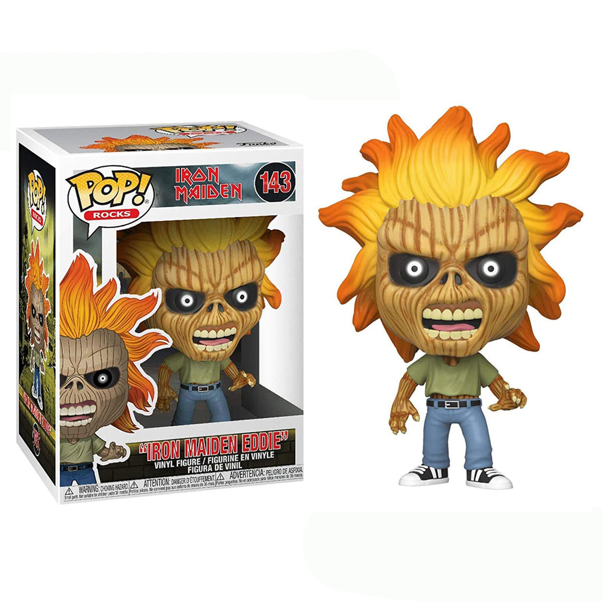 Funko Pop! Rocks #143: Iron Maiden - "Iron Mainder Eddie"