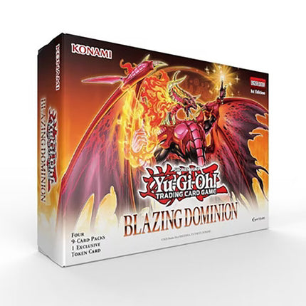 Konami Yu-Gi-Oh! - Blazing Dominion Tuck Box (ENGLISH EDITION)