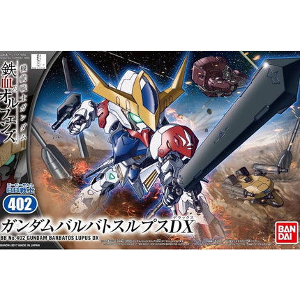Bandai Hobby - SD Gundam Iron-Blooded Orphans, Gundam Barbatos Lupus DX Model Kit