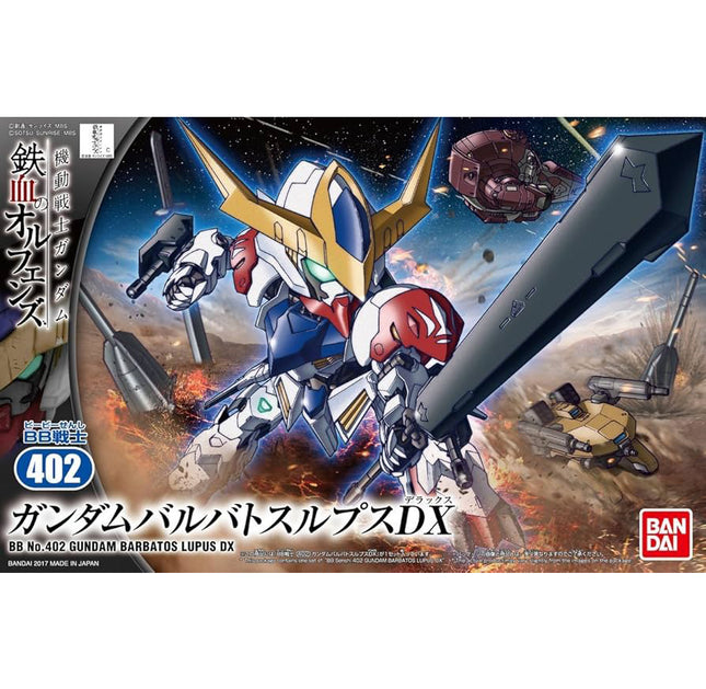 Bandai Hobby - SD Gundam Iron-Blooded Orphans, Gundam Barbatos Lupus DX Model Kit