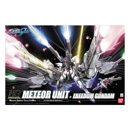 Bandai Hobby - 1/144 HG #16 Gundam Seed - M.E.T.E.O.R Unit + ZGMF-X10A Freedom Gundam Model Kit