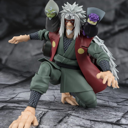 Tamashii Nations S.H.Figuarts Naruto Shippuden - Jiraiya -Hidden Leaf Heroic Master Sage- (Sage Mode Set)