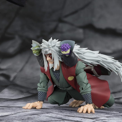 Tamashii Nations S.H.Figuarts Naruto Shippuden - Jiraiya -Hidden Leaf Heroic Master Sage- (Sage Mode Set)