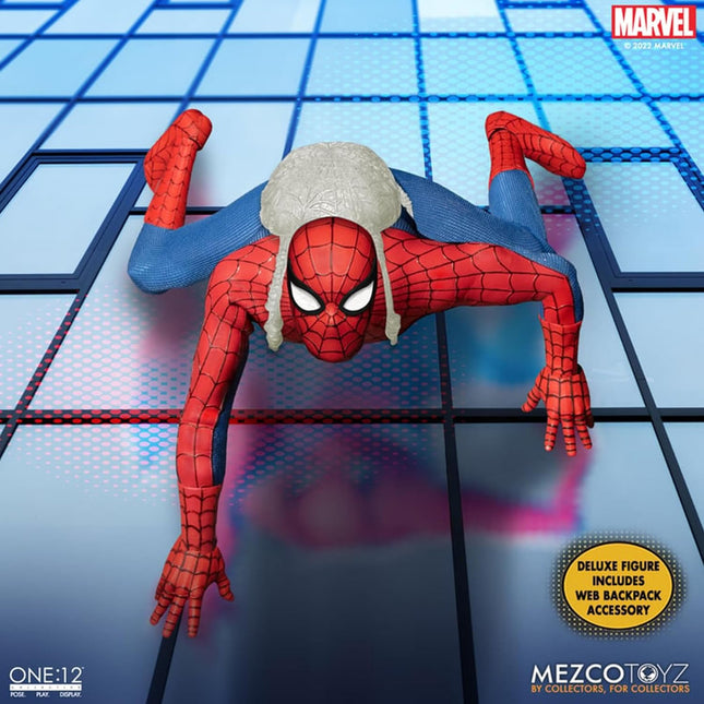 MEZCO One:12 Collective The Amazing Spider-Man - Deluxe Edition Action Figure