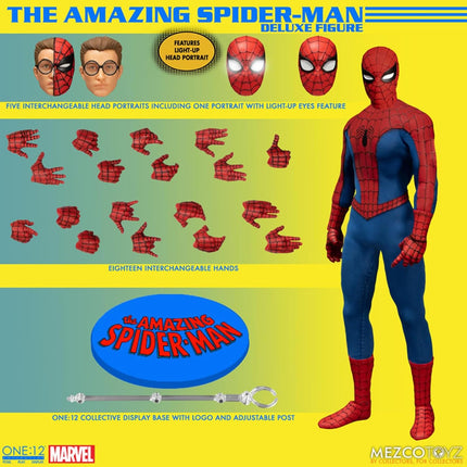 MEZCO One:12 Collective The Amazing Spider-Man - Deluxe Edition Action Figure