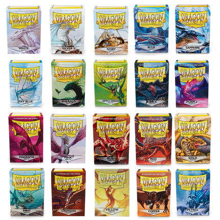 Dragon Shield - Matte Standard Size Sleeves (100 Sleeves)