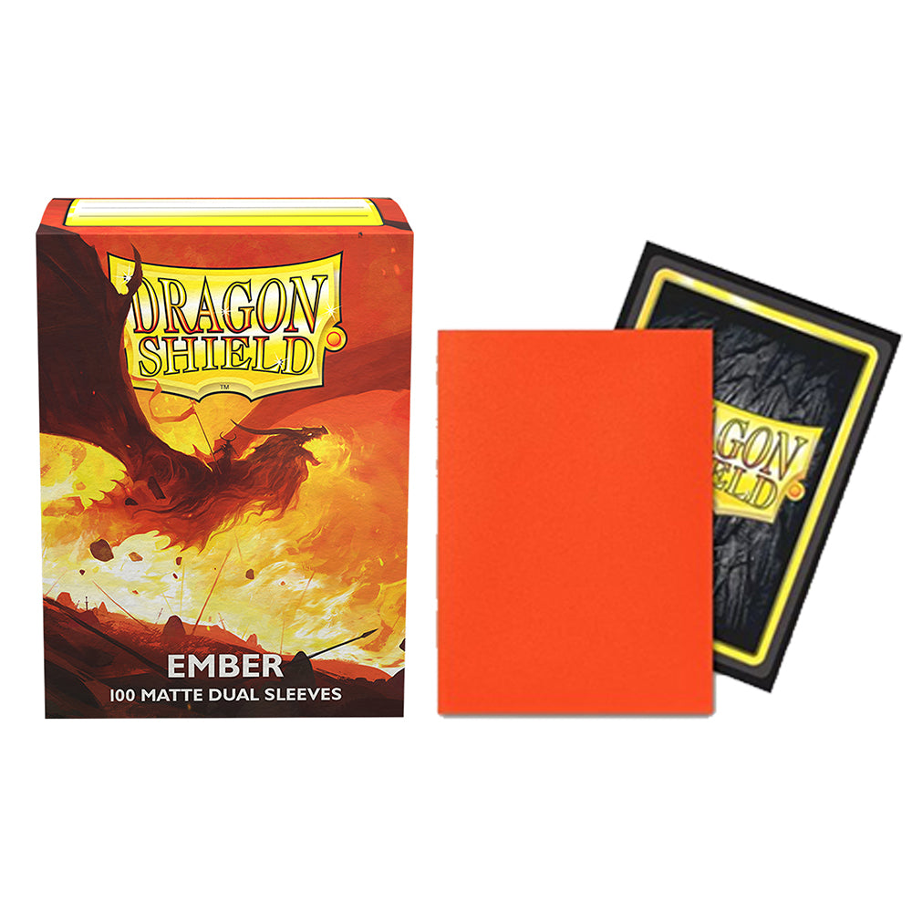 Dragon Shield - Standard Size Sleeves (100 Matte Dual Sleeves)