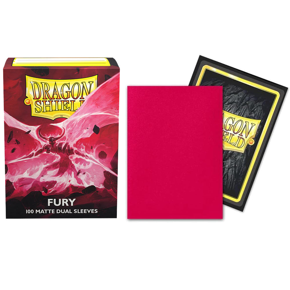 Dragon Shield - Standard Size Sleeves (100 Matte Dual Sleeves)