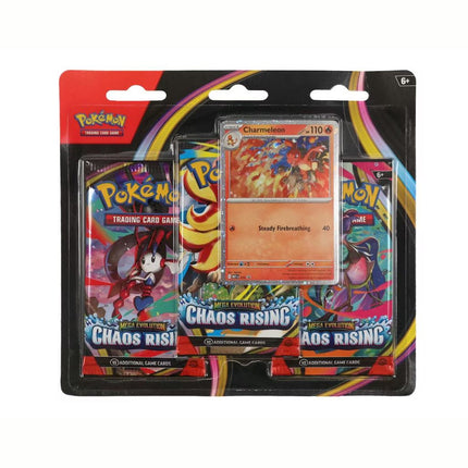 Pokémon TCG: Mega Evolution, Chaos Rising Booster Blister (ENGLISH EDITION)