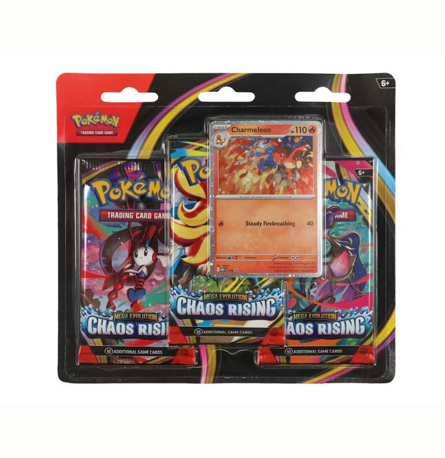 Pokémon TCG: Mega Evolution, Chaos Rising Booster Blister (ENGLISH EDITION)