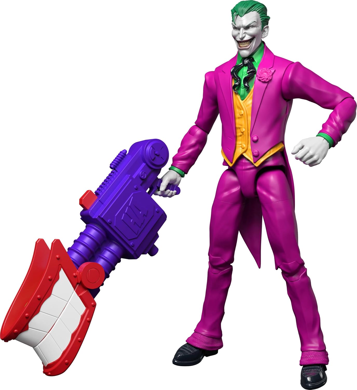 Mattel DC Premier 6.5 Inch Joker Action Figure, Series 1, Super Villain, 22 Articulations