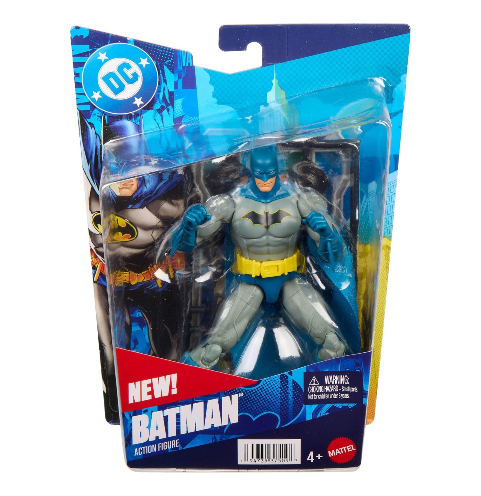 Mattel DC Premier 6.5 Inch Batman Action Figure, Series 1, Super Villain, 22 Articulations