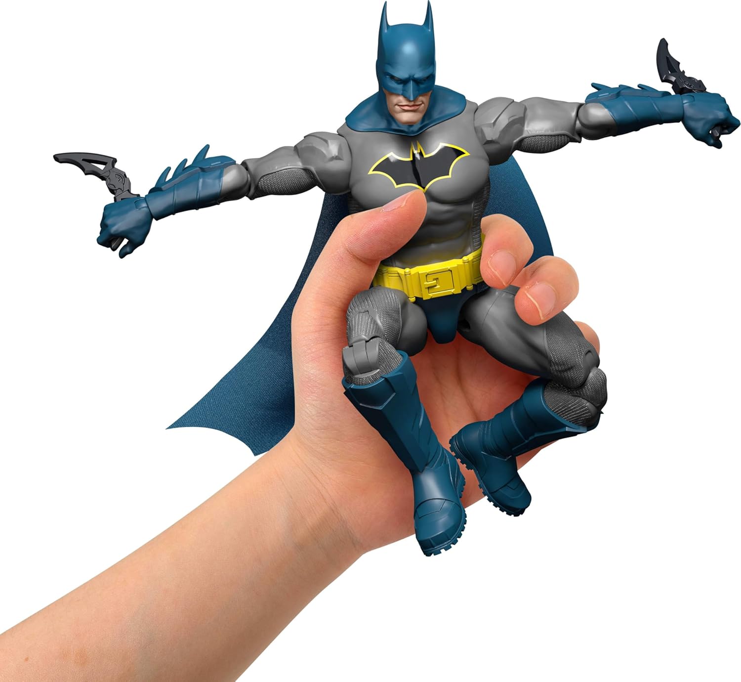 Mattel DC Premier 6.5 Inch Batman Action Figure, Series 1, Super Villain, 22 Articulations
