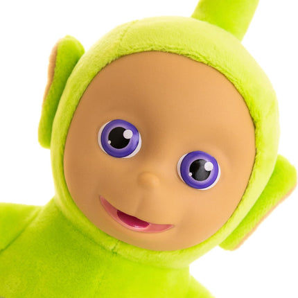 Teletubbies Dipsy Soft Plush 8-inch Toy with Interactive Color Changing Belly Patch