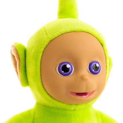 Teletubbies Dipsy Soft Plush 8-inch Toy with Interactive Color Changing Belly Patch