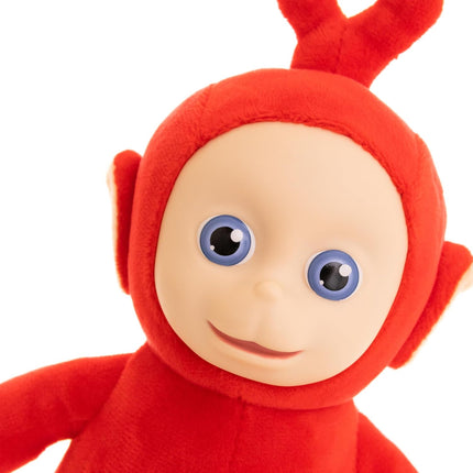Teletubbies Po Soft Plush 8-inch Toy with Interactive Color Changing Belly Patch
