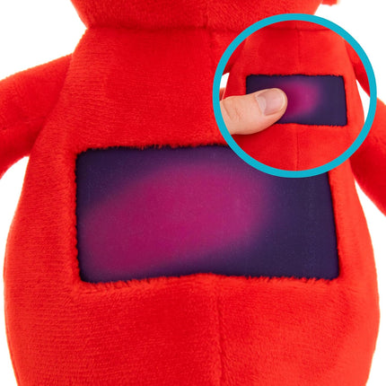 Teletubbies Po Soft Plush 8-inch Toy with Interactive Color Changing Belly Patch