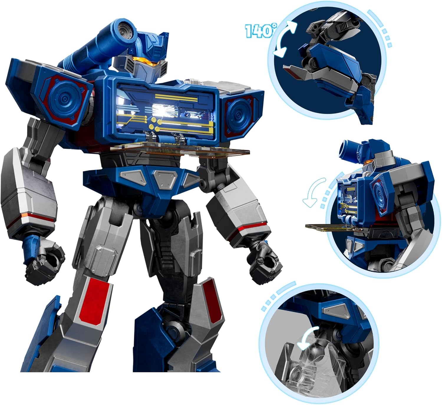 BLOKEES Transformers Classic Class 17 Transformers One Soundwave